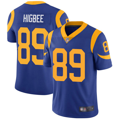Los Angeles Rams Limited Royal Blue Men Tyler Higbee Alternate Jersey NFL Football #89 Vapor Untouchable->los angeles rams->NFL Jersey